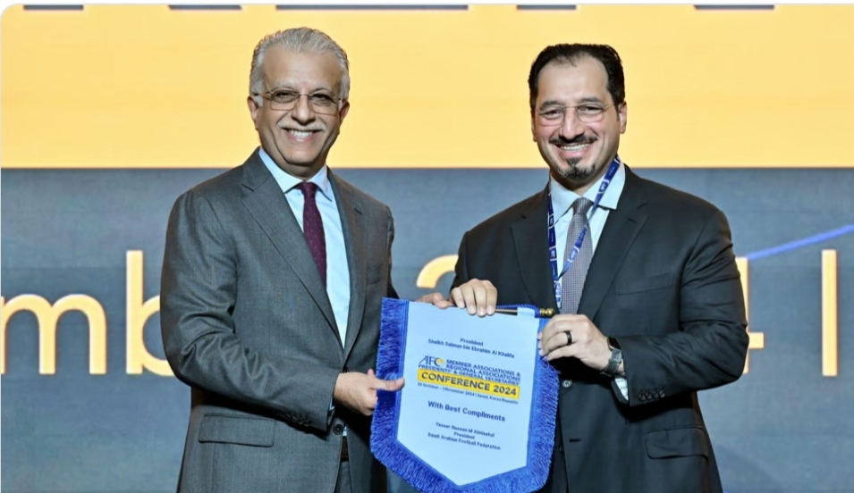 الاتحاد السعودي يستعرض ملف استضافة كأس العالم 2034 في مؤتمر رؤساء وأمناء عموم الاتحادات الوطنية الاتحاد السعودي يستعرض ملف استضافة كأس العالم 2034 في مؤتمر رؤساء وأمناء عموم الاتحادات الوطنية