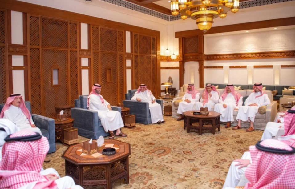 ولي العهد يستقبل أمراء المناطق ولي العهد يستقبل أمراء المناطق