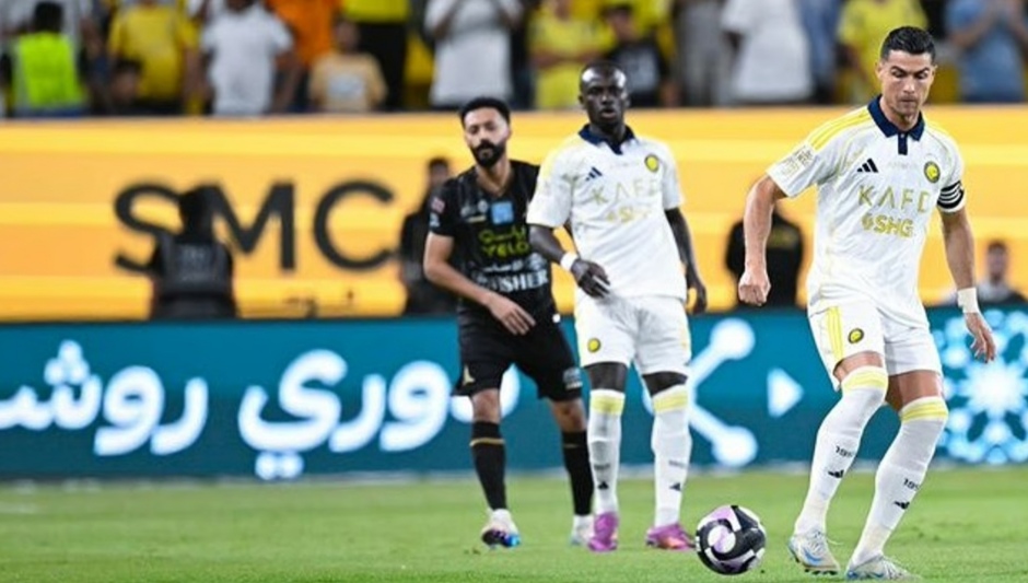 وصل للنقطة 67.. النصر يعبر الخليج بثنائية "دوران" و"رونالدو"
