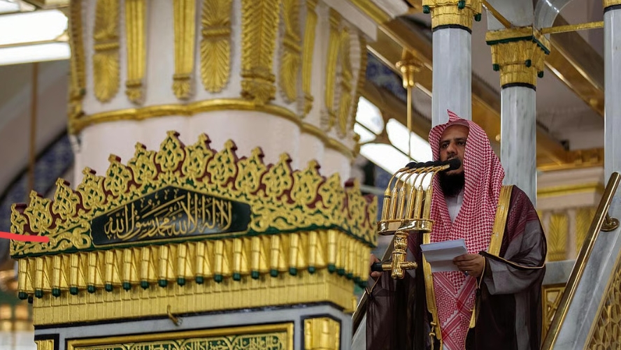 المهنا في خطبة الجمعة من المسجد النبوي: الإخلاص لله ومتابعة سنة نبيه أصل الإيمان المهنا في خطبة الجمعة من المسجد النبوي: الإخلاص لله ومتابعة سنة نبيه أصل الإيمان