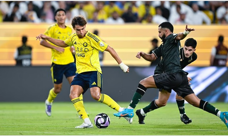 بهدفي ماني و"مارتينيز".. النصر يعبر الخلود ويعتلي الصدارة