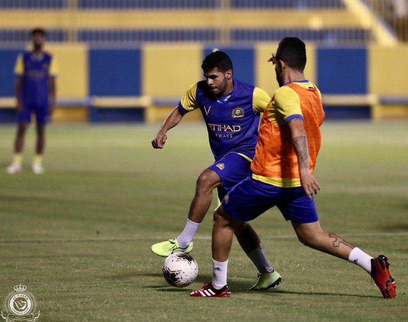 النصر.. انضباط في المعسكر وحصتان للتدريب النصر.. انضباط في المعسكر وحصتان للتدريب