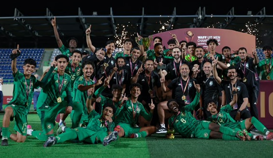 على حساب لبنان.. الأخضر السعودي تحت 16 بطلاً لـ"كأس غرب آسيا"
