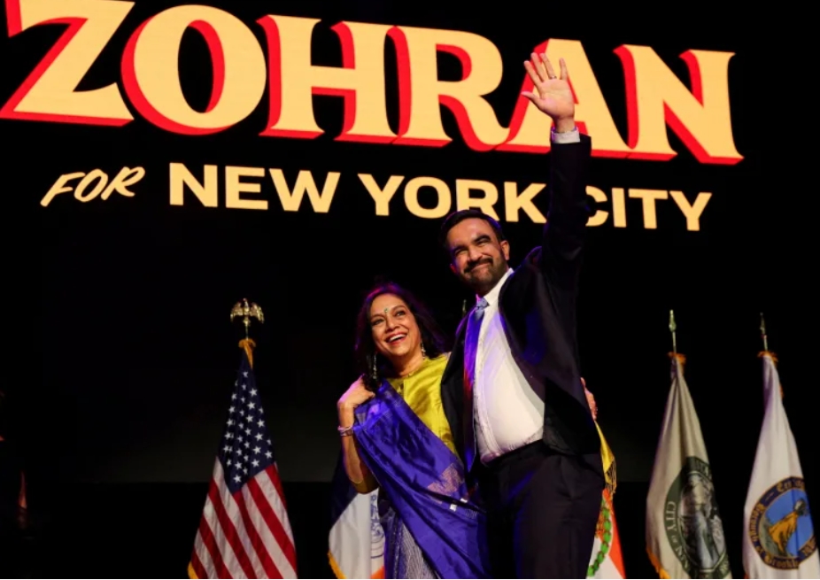 زهران ممداني المناهض لترامب يفوز برئاسة بلدية نيويورك