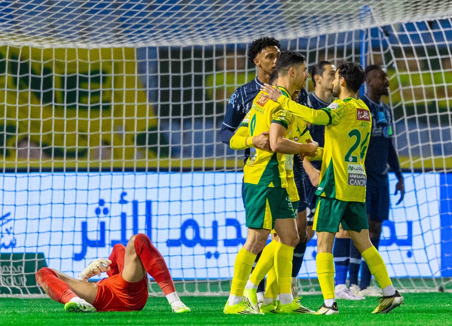 الخليج يكتسح الأخدود برباعية ويصعد للمركز السابع بدوري روشن