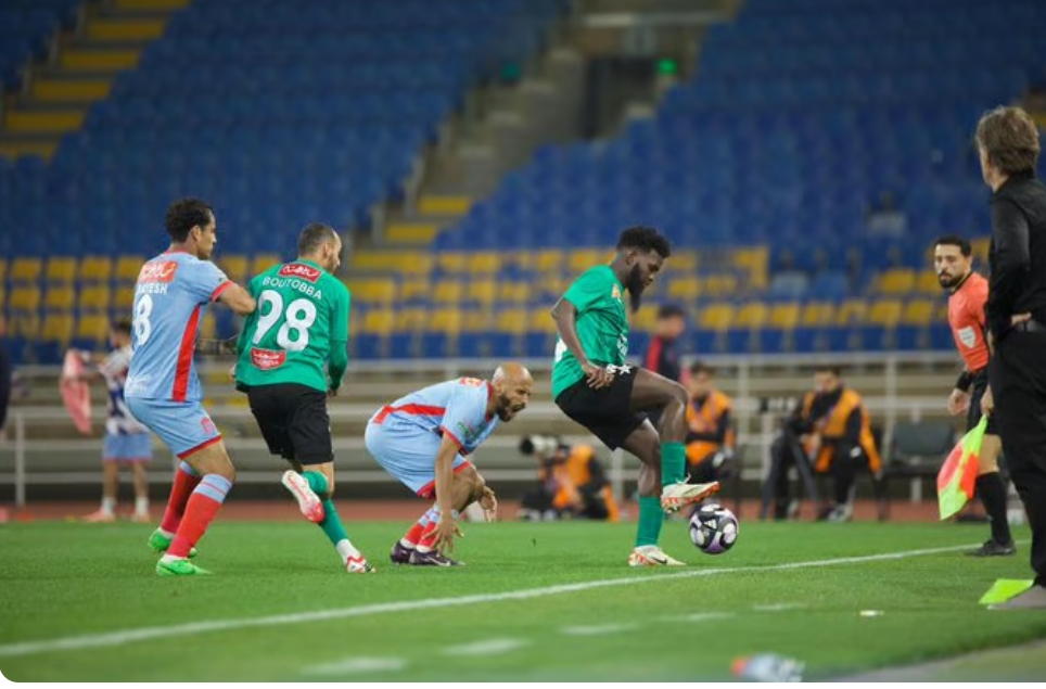 التعادل الإيجابي يحسم مواجهة الرياض والنجمة في دوري روشن