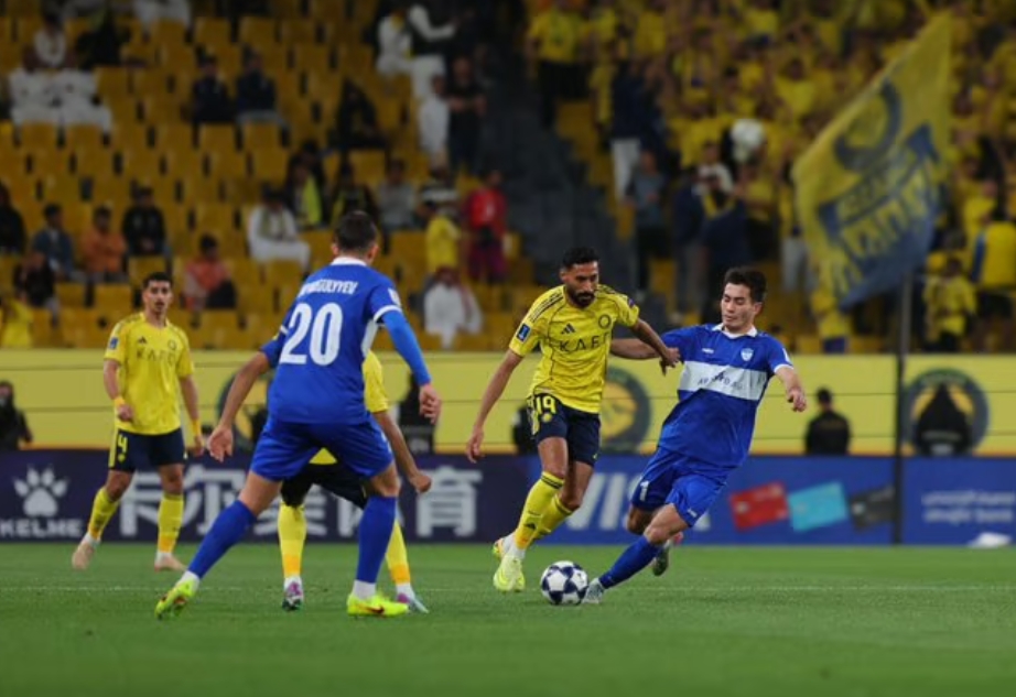 النصر يجدد انتصاره على أركاداغ ويتأهل إلى ربع نهائي دوري أبطال آسيا 2