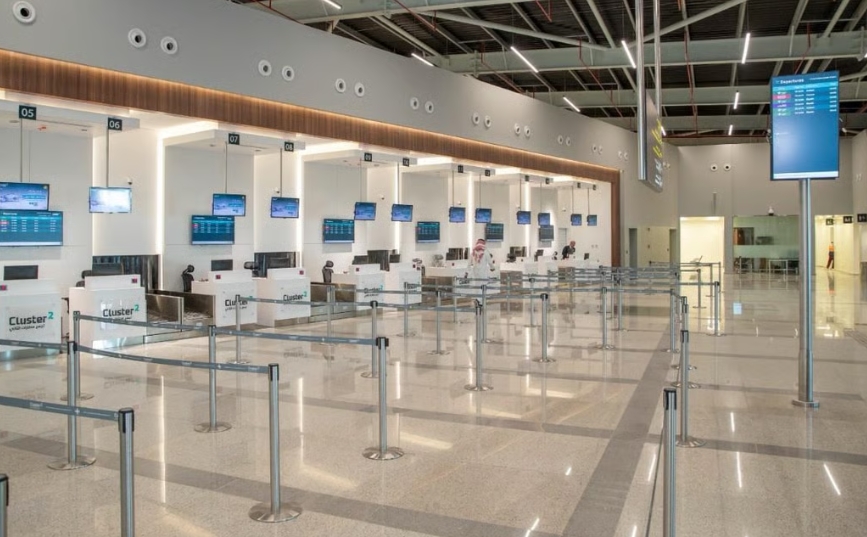 بدء تشغيل مطار الجوف الدولي الجديد بطاقة 1.6 مليون مسافر سنويًا