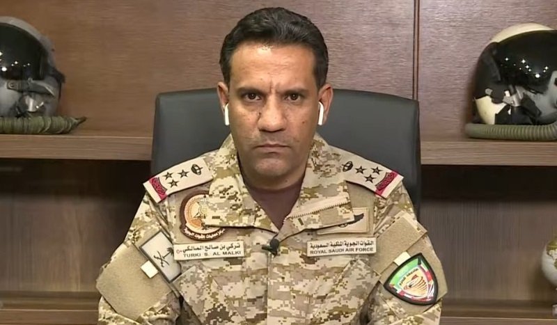 "التحالف": اعتراض وتدمير 4 طائرات مسيرة وصاروخ باليستي أطلقتها المليشيا الحوثية نحو جازان "التحالف": اعتراض وتدمير 4 طائرات مسيرة وصاروخ باليستي أطلقتها المليشيا الحوثية نحو جازان