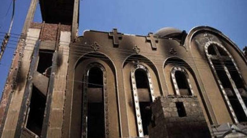 41 قتيلاً إثر حريق هائل في كنيسة بمصر