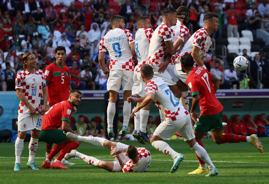 كأس العالم.. المغرب يفرض التعادل على كرواتيا بمشاركة حمدالله