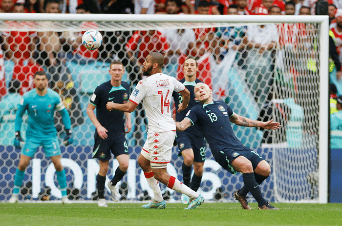 كأس العالم قطر 2022.. أستراليا تقتنص ثلاث نقاط من تونس وتنعش آمالها كأس العالم قطر 2022.. أستراليا تقتنص ثلاث نقاط من تونس وتنعش آمالها