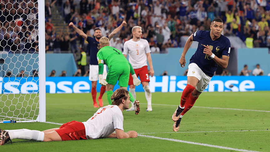 كأس العالم قطر 2022.. فرنسا أول المتأهلين لدور الـ16 بفوزها على الدنمارك كأس العالم قطر 2022.. فرنسا أول المتأهلين لدور الـ16 بفوزها على الدنمارك