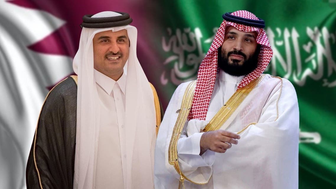 ولي العهد السعودي يتلقى اتصالاً هاتفياً من أمير قطر