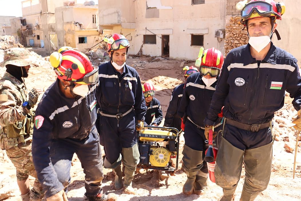 ليبيا.. فرق البحث تتمكن من إنقاذ 510 أشخاص من تحت الأنقاض بمدينة درنة
