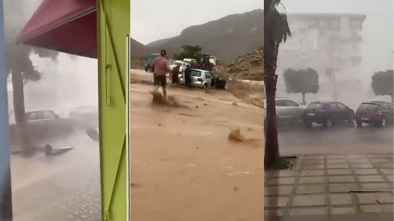 المغرب.. سيول عارمة تجتاح شرق البلاد والأرصاد الجوية تحذّر المغرب.. سيول عارمة تجتاح شرق البلاد والأرصاد الجوية تحذّر