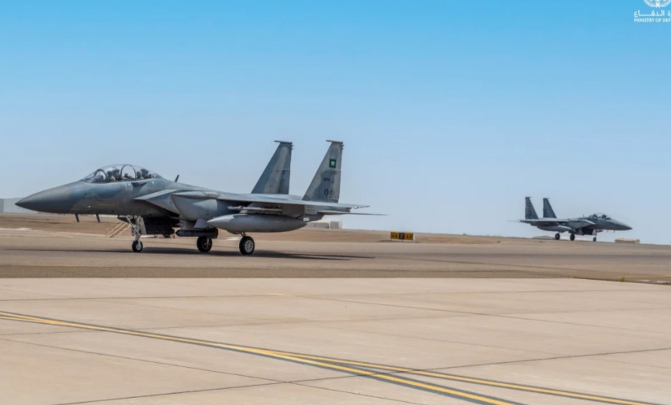القوات الجوية تختتم مشاركتها في "علَم الصحراء"