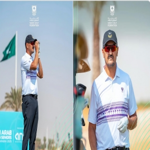 الأمير خالد بن سعود الفيصل يكتب التاريخ ويفوز بلقب الروّاد في البطولة العربية للجولف