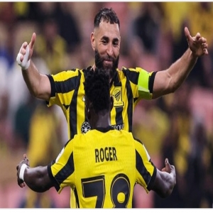 دوري أبطال آسيا للنخبة: الاتحاد يعبر ناساف الأوزبكي بهدف بنزيما