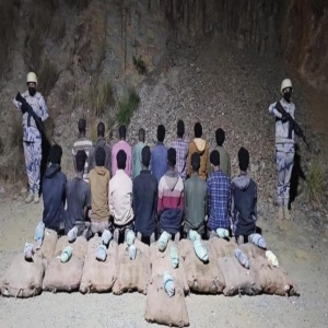 306 كجم من القات.. حرس حدود جازان يضبط 17 مخالفًا لنظام أمن الحدود