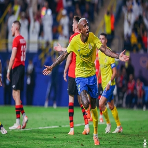 النصر يؤمن الصدارة الآسيوية بثلاثية الطاجيكي